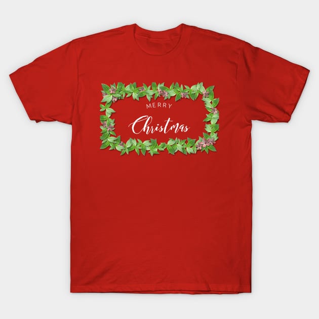 Merry Christmas T-Shirt by AlternativeEye